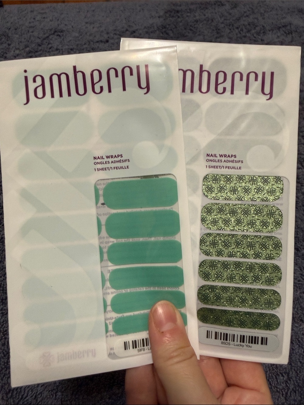Brand New Jamberry Nail Wraps set of 4 - Picture 10 of 13